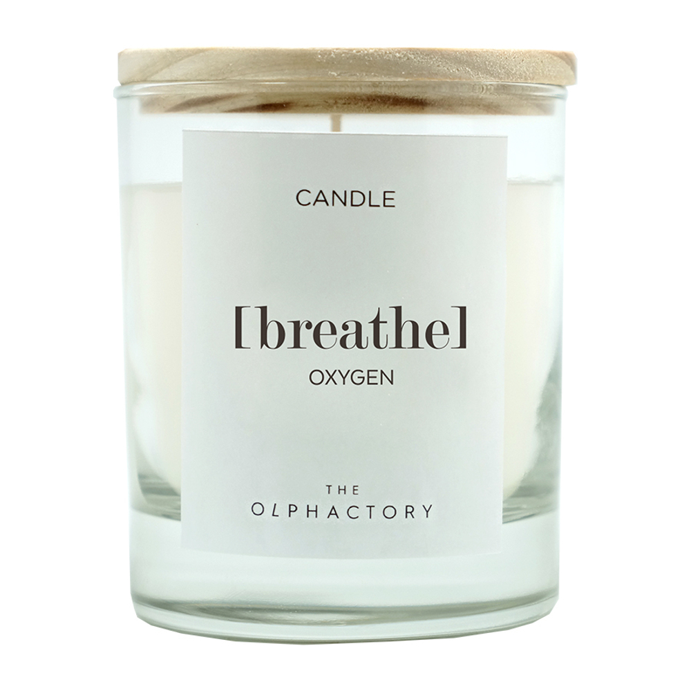Свеча ароматическая the olphactory, breathe, oxygen, 40 ч