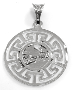 Ювелирная подвеска из серебра Рыбы