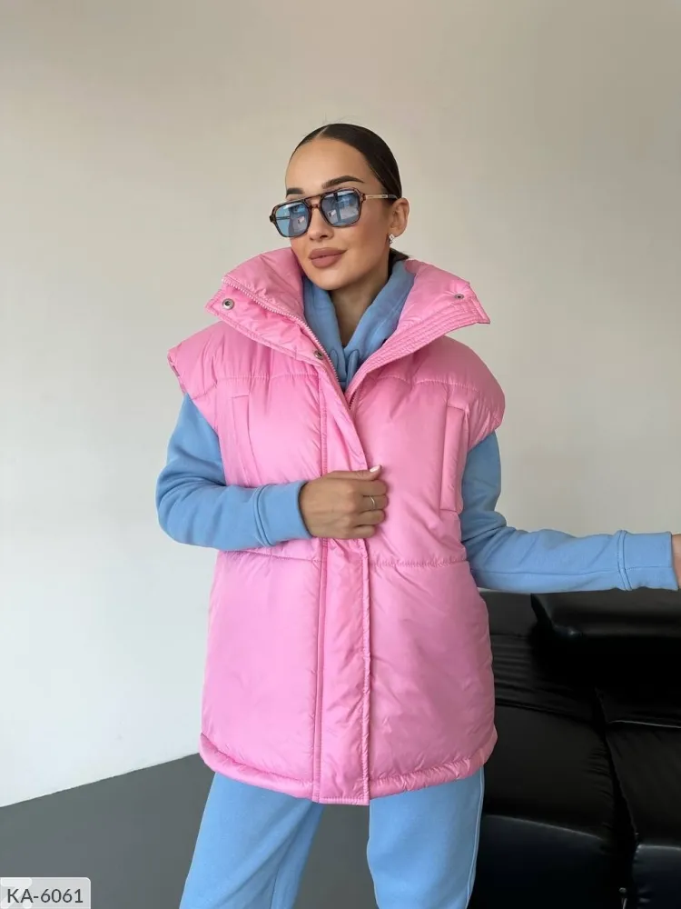 Жилет KA-6060 Фабрика Моды