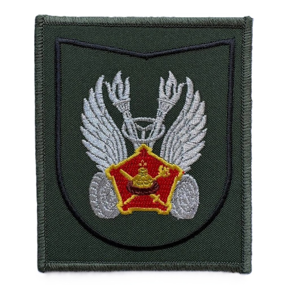 Шеврон вышитый Военная Автоинспекция ВАИ МВО черный кант