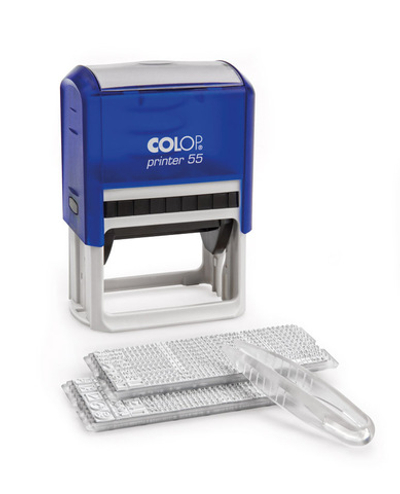 Самонаборный датер Colop 55 60х40мм пластик (6 строк 2 кассы)