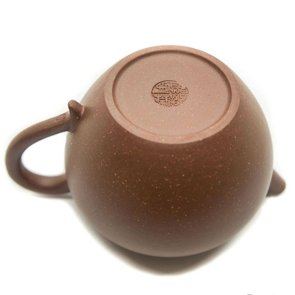 259016 Чайник ИСИН "ЦЗЮЛУНЬ ЧЖУ" (Гигантская жемчужина) 280мл, глина красный песок