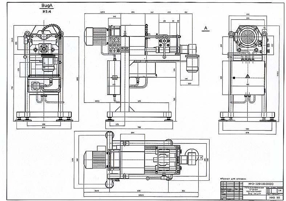 Резьбонарезной станок Завод МЗК-95М