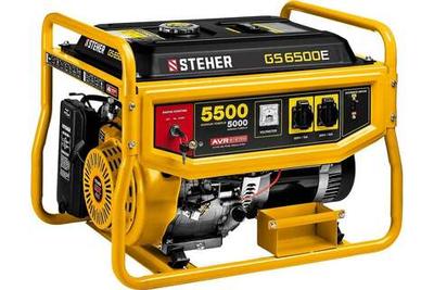 Бензиновый генератор (5.5 кВт) STEHER (GS-6500E)