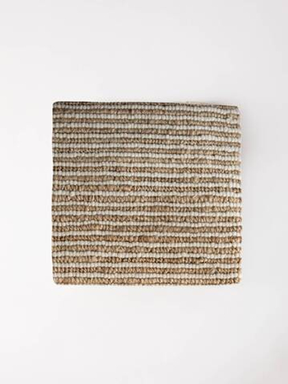 Образец ковра Tell Me More Hampa/Ull, beige & white, Бежевый и белый