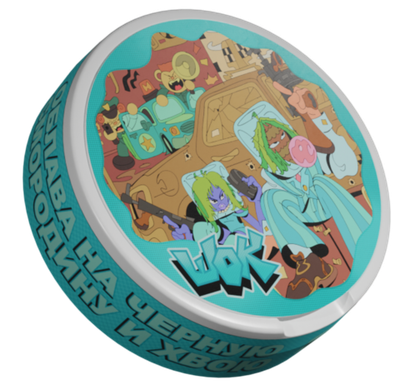 ШОК ОБЛАВА НА ЧЕРНУЮ СМОРОДИНУ И ХВОЮ (150МГ) - ЖВАЧКА С ЧЕРНОЙ СМОРОДИНОЙ И ХВОЕЙ