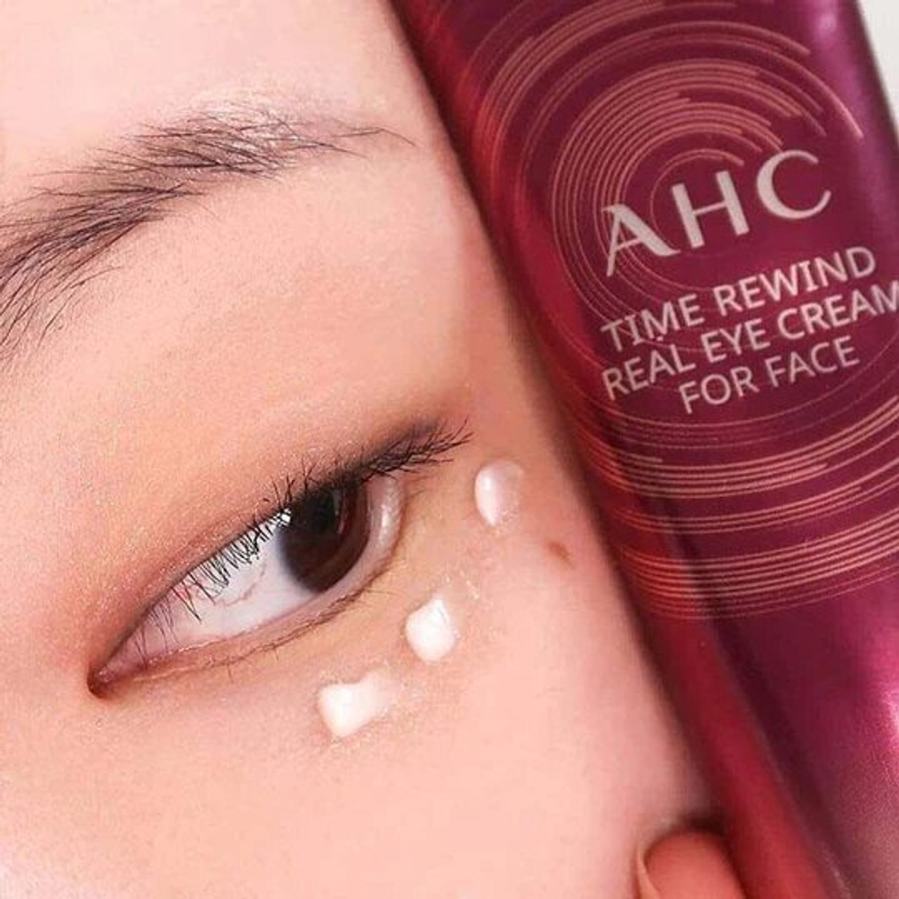 Крем для кожи вокруг глаз с пептидами AHC Time Rewind Real Eye Cream For Face, 30 мл