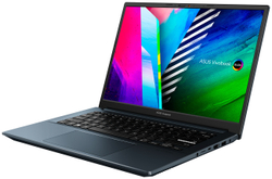 Ноутбук Asus VivoBook Pro 14 M3401QA Ryzen 7 5800H 16Gb SSD 512Gb AMD Radeon Graphics 14 2.8K OLED Cam 63Вт*ч Win11 Синий M3401QA-KM099W 90NB0VZ2-M001P0