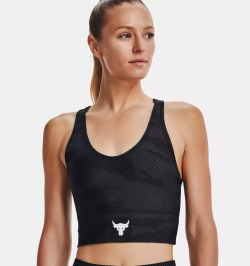 Топ Женский Under Armour UA Pjt Rock HG Bra -BLK