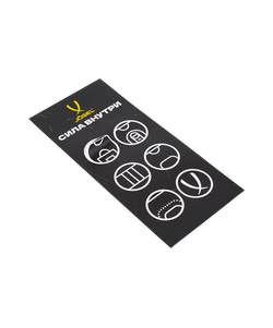 Кроссовки спортивные Snowstorm LOW, waterproof, Black/grey