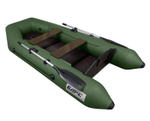 Барс-2800 СКК слань+киль зеленый (лодка ПВХ под мотор)