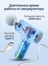 Перкуссионный массажер для тела, шеи и спины DFC YESOUL