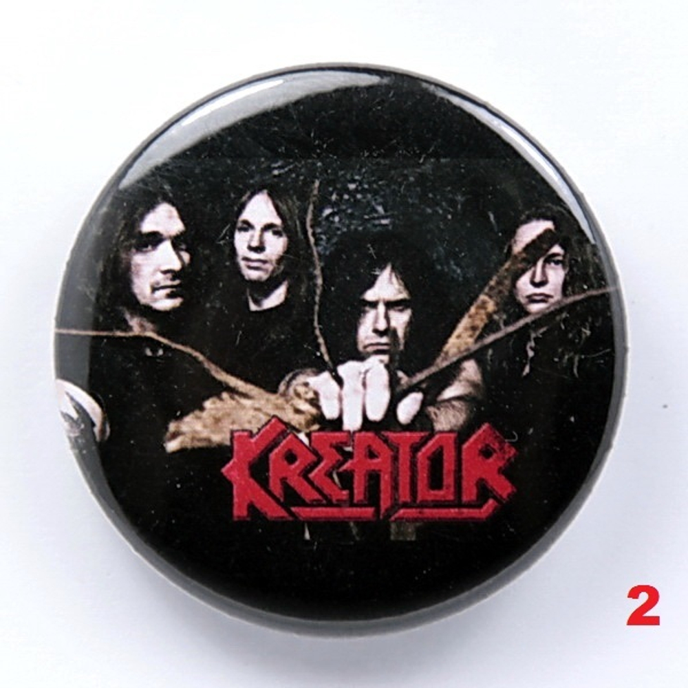 Значок Kreator (36мм) ( в ассортименте )