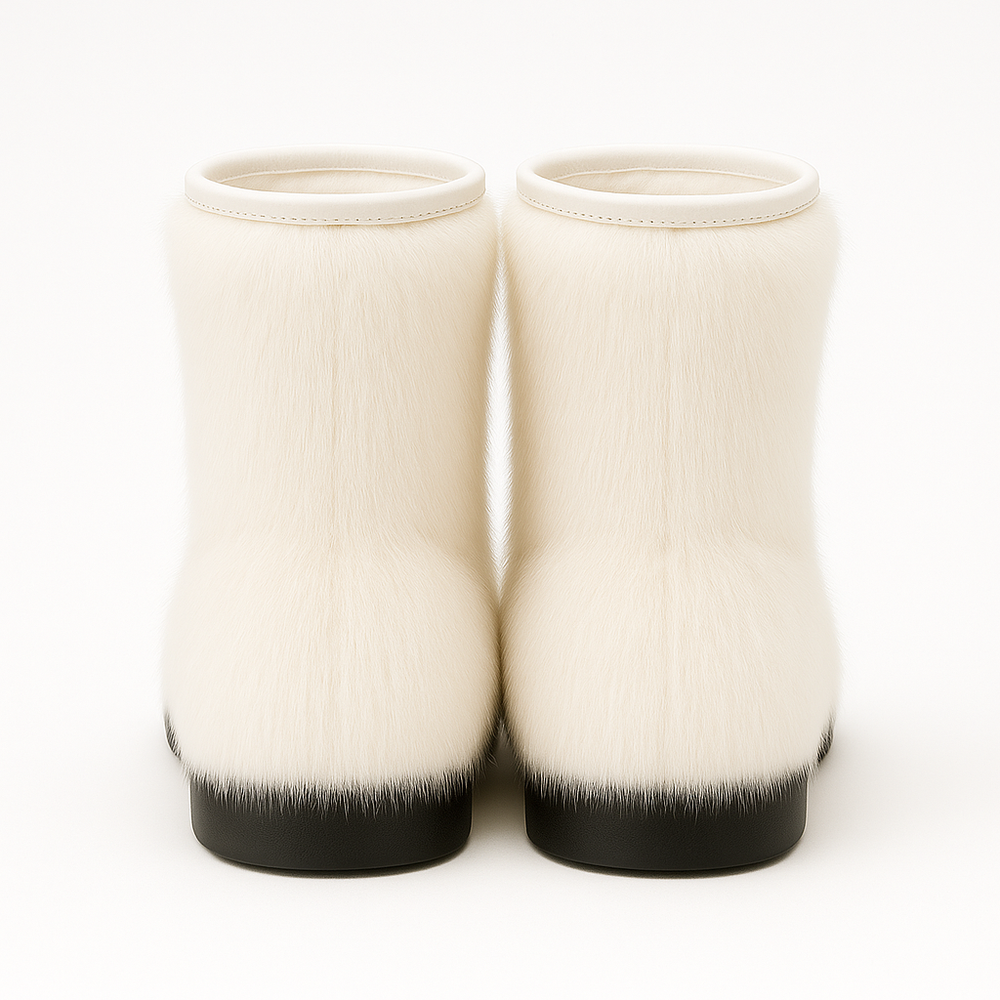 Унты укороченные женские из меха норки