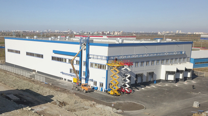 Поставка и монтаж кровли 4000м2 ООО "Юникосметик" ESTEL