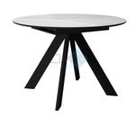 Стол DikLine SKC110 d1100 подстолье чёрное/опоры чёрные