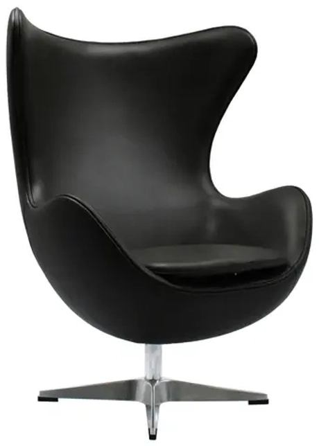 Кресло Bradex Home EGG STYLE CHAIR чёрный