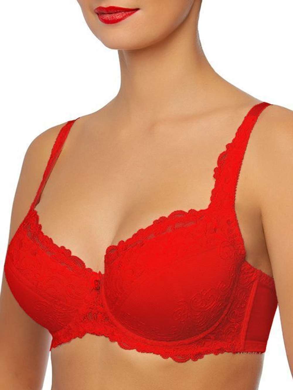 Бюстгальтер на поролоне Vintage (Размер: 85G) (Цвет: молочный)