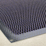 Коврик придверный КОЛЬЧУГА 45х75см. blue+orange