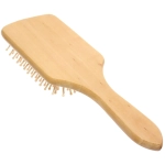 Расческа массажная «МАРЦИПАН», цвет розовый, 25*8,5см