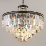 Citilux Мартин CL332151 Люстра хрустальная подвесная Прозрачная