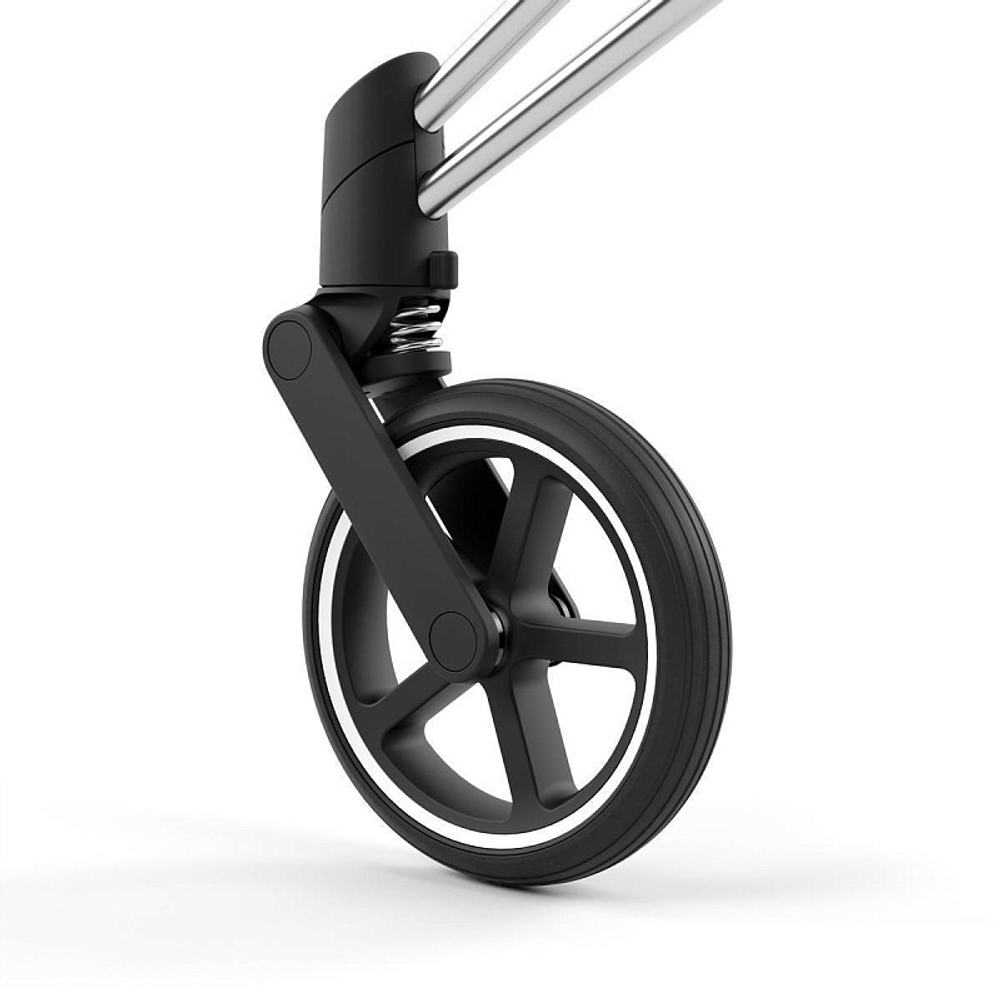 Коляска для новорожденных Cybex Priam IV Chrome Brown Peach Pink