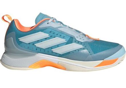 Женские Кроссовки теннисные Adidas Avacourt - preloved blue/footwear white/screaming orange