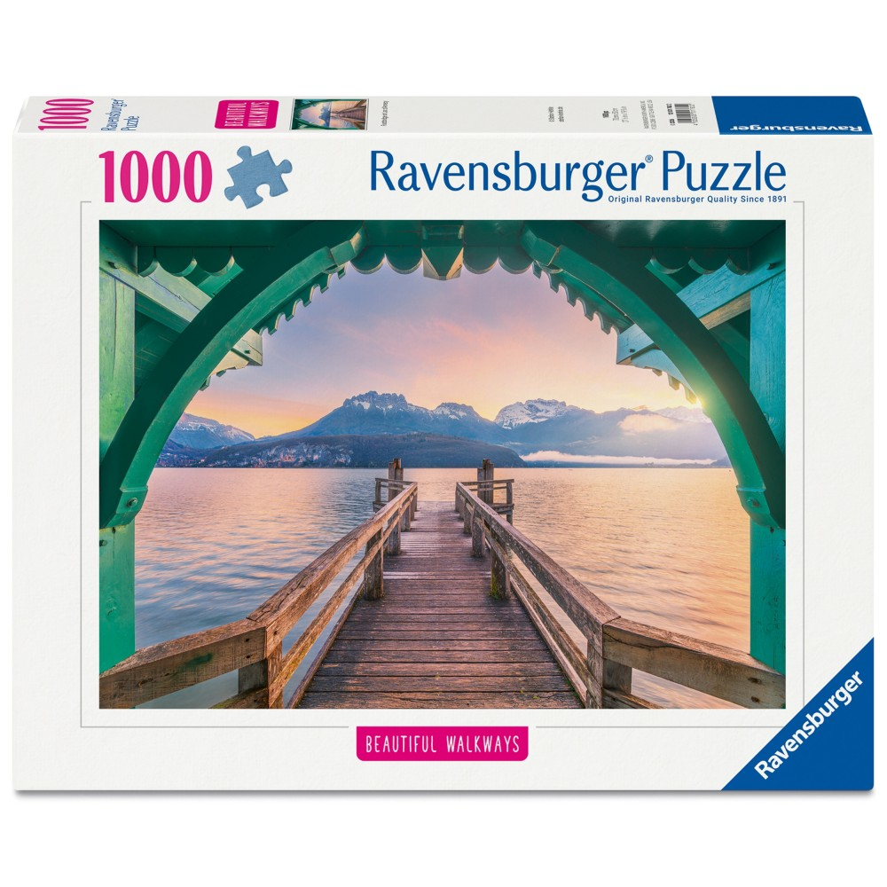 Пазл Ravensburger 017622 Романтичный мостик 1000 элементов 017622 — фото 1
