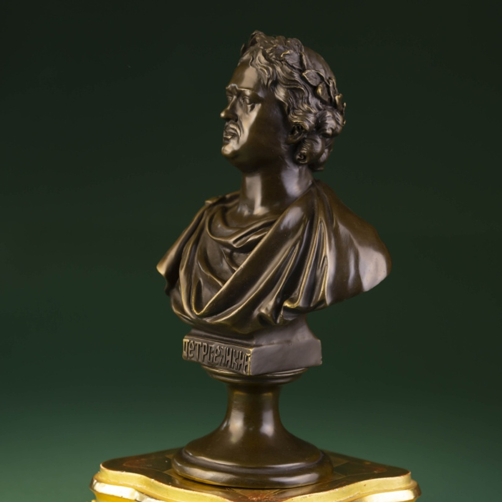 Литая скульптура из бронзы «Петр Первый»