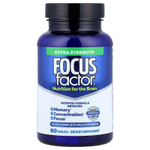 Focus Factor, Nutrition для мозга, повышенная сила действия, 60 таблеток