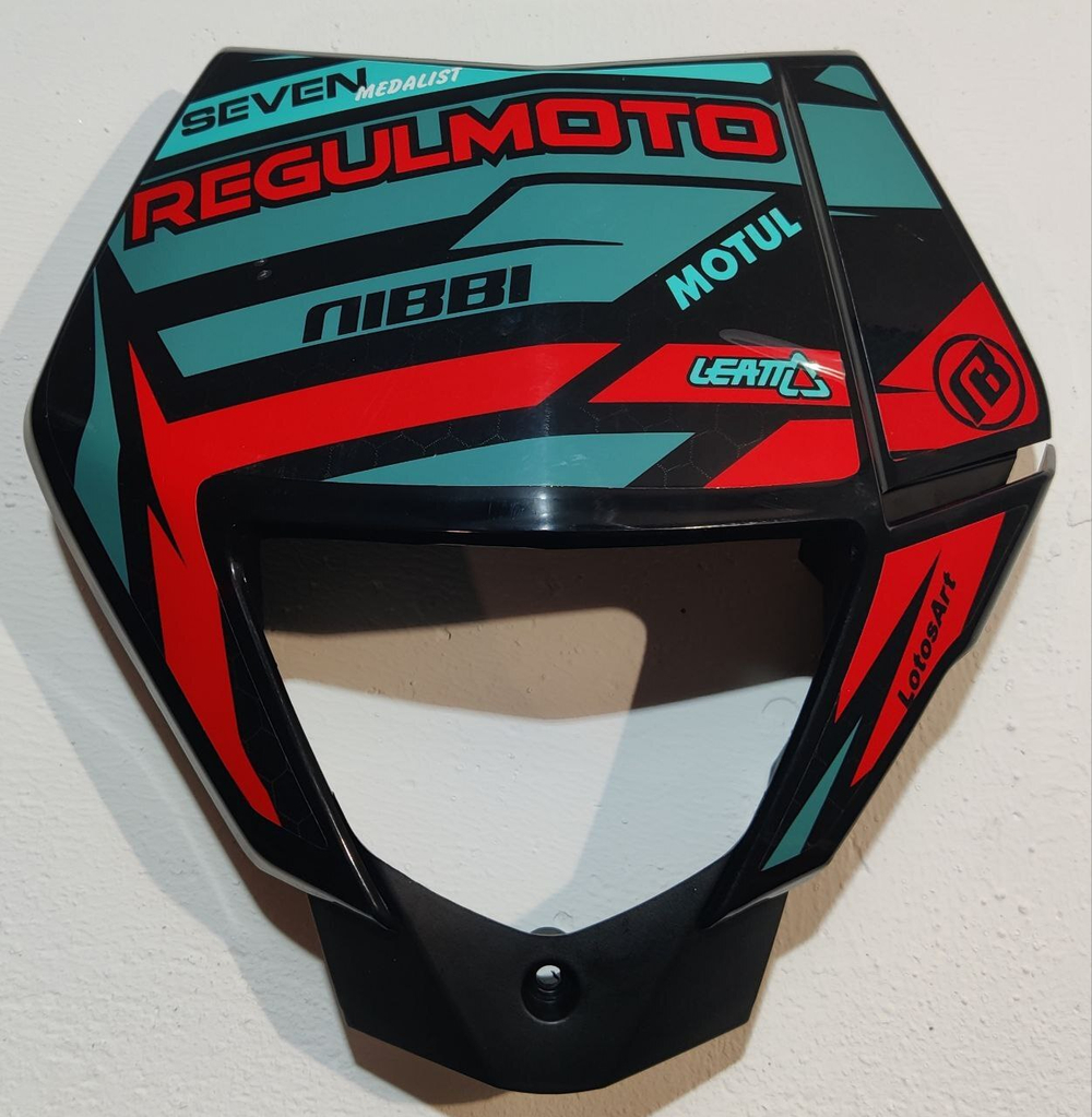 Пластик фары Питбайк Regulmoto SEVEN MEDALIST