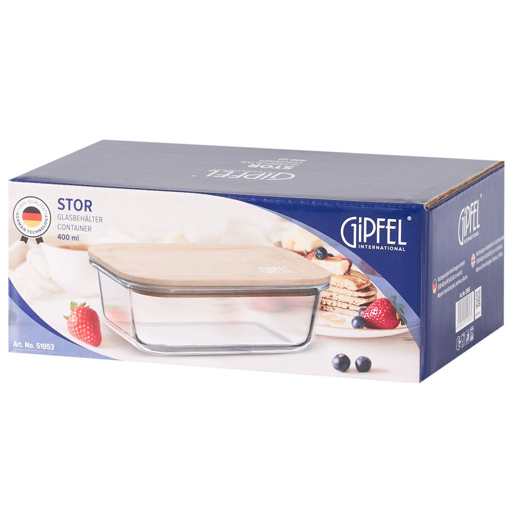 Контейнер стеклянный Gipfel Stor 51953 400 мл