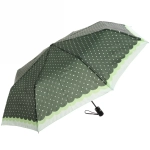 Зонт женский полуавтомат «Ультрамарин - Лагуна», микс 6 цветов, 8 спиц, d-100см, длина в слож. виде 28см, голубые цветы