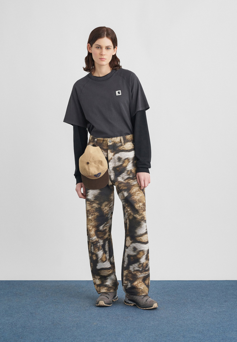 Carhartt WIP BRANDON - Тканевые брюки - разноцветный/разноцветный