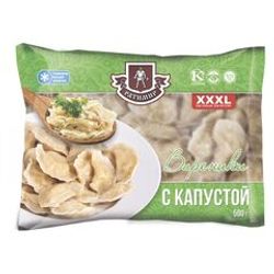 ВАРЕНИКИ РАТИМИР 500 ГР С КАПУСТОЙ