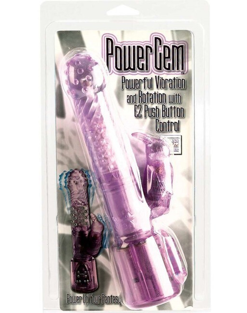 Вибромассажер PowerGem (Цвет: фиолетовый)