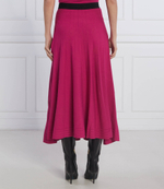 юбка knit pleated Karl Lagerfeld - фуксия(226W1255)