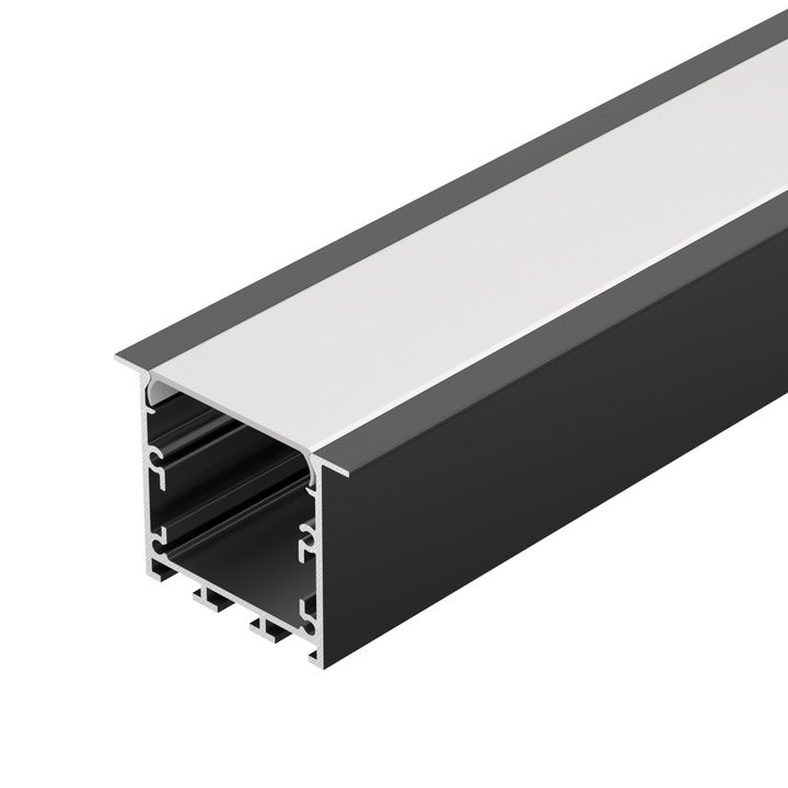 Профиль LINIA49-F-M-2000 BLACK Arlight 057040