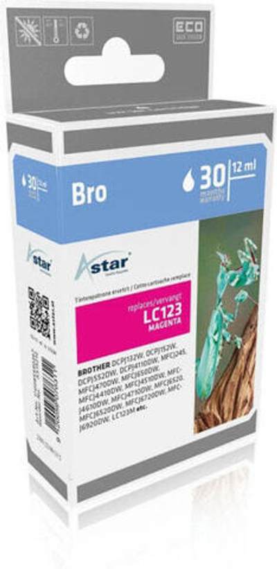 Картридж струйный пурпурный 1 шт Astar AS15212