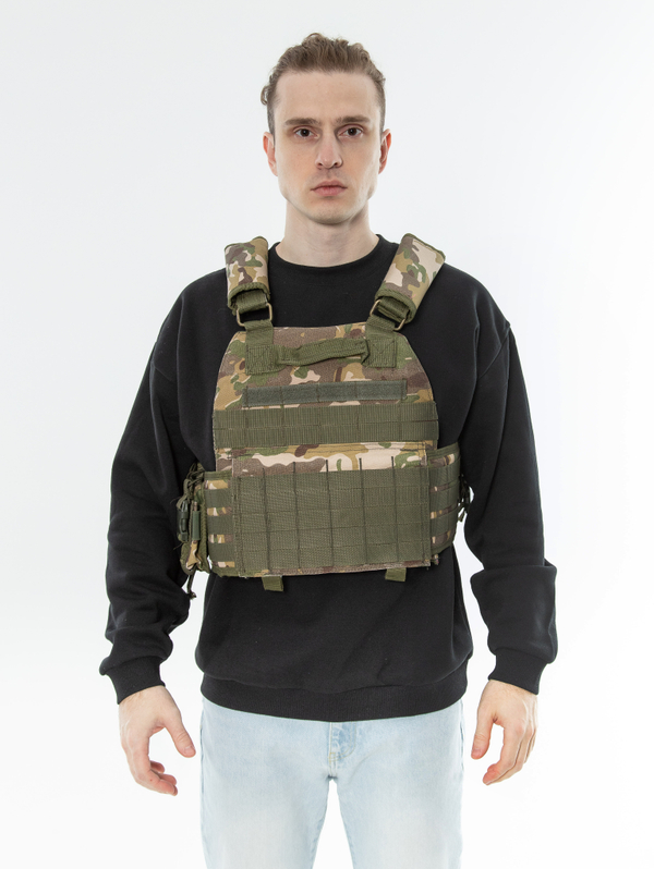 Жилет тактический универсальный molle ГР пиксель