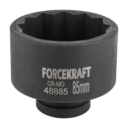 Головка ударная 1'', 85мм (12гр.) FORCEKRAFT FK-48885