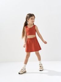 Топ укороченный "Терракот"