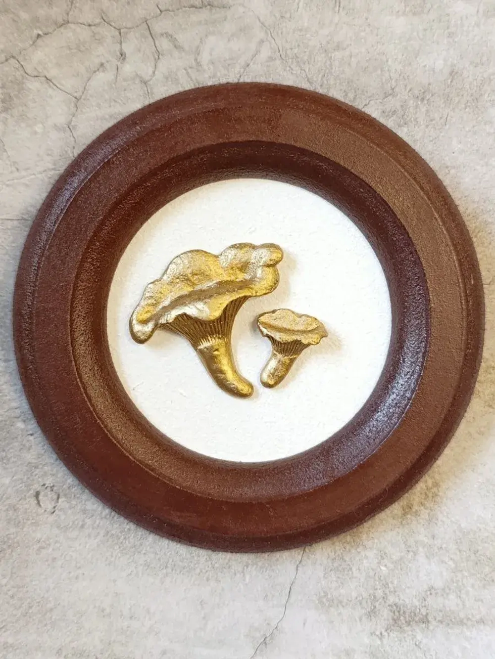 Панно на стену для интерьера грибы набор 3 шт.