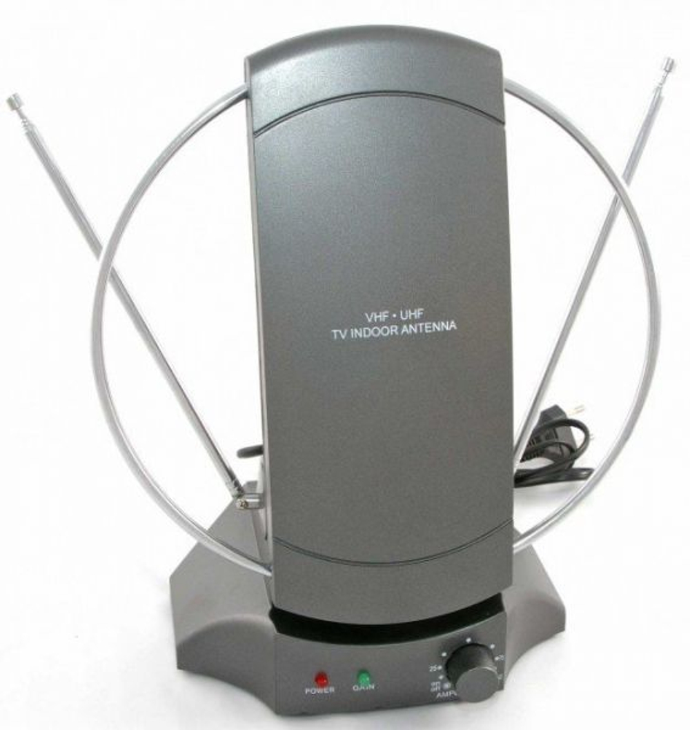 Антенна ДМВ+МВ 8027 с усилителем