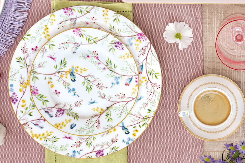 Тарелка закусочная 19см Easy Life Пение птиц