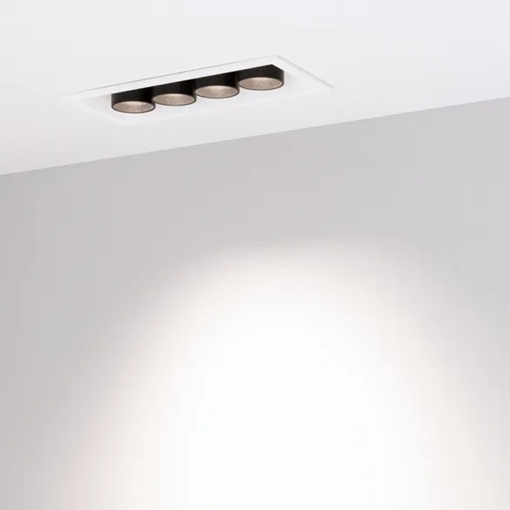 Светильник MS-ORIENT-BUILT-TURN-TC-S67x150-10W Warm3000 (BK-BK, 30 deg, 230V) (Arlight, IP20 Металл, 5 лет) 037208