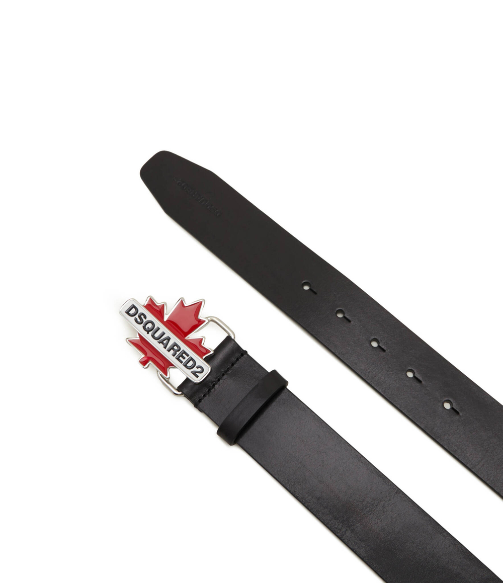 Кожаный ремень Dsquared2 - черный(BEM0563 12900001)