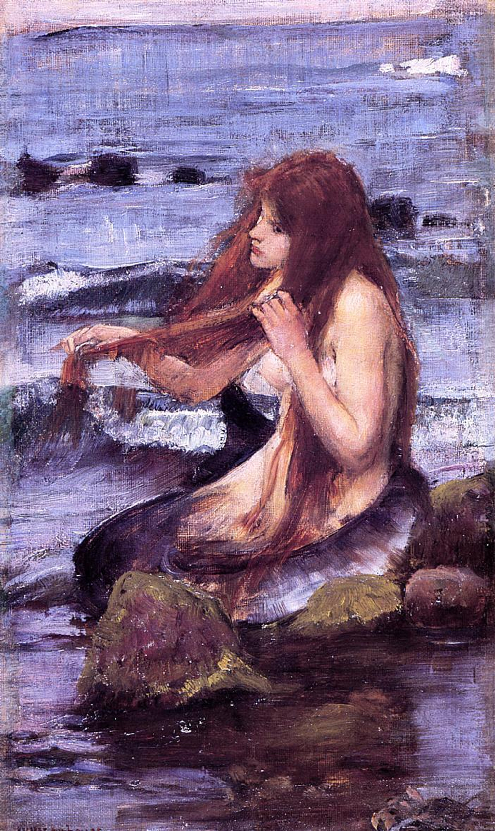 John William Waterhouse - эротическое искусство художника Джона Уильяма Уотерхауса 16+