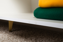 Монтесито Тумба под ТВ 16.66 Белый шагрень