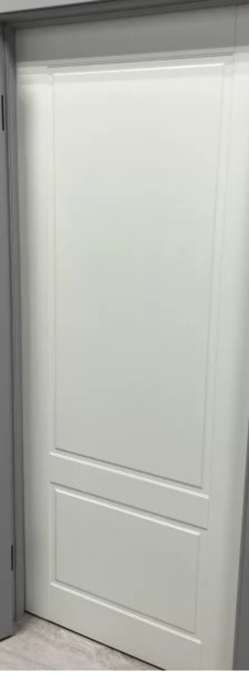 Межкомнатная дверь VFD (ВФД)  Sheffield (Шеффилд)  Polar (эмаль белая) ДГ